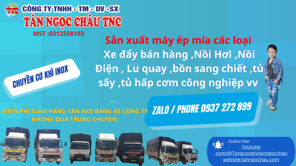 CÔNG TY TNHH THƯƠNG MẠI DỊCH VỤ SẢN XUẤT TÂN NGỌC CHÂU TNC